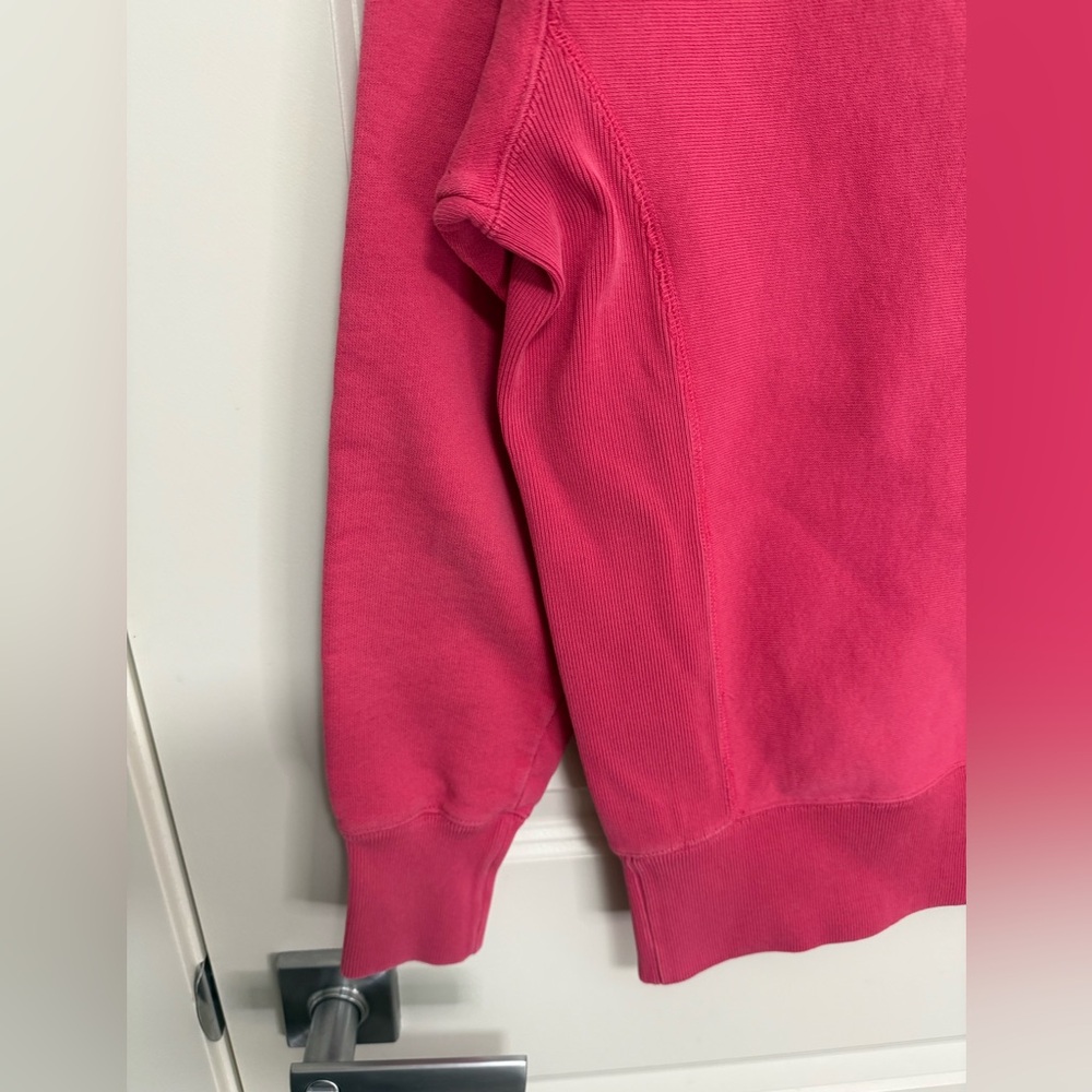 Champion Women's Pink Sweatshirt with Blue Logo in size S - Picture 8 of 9
